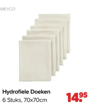 Aanbieding: Hydrofiele Doeken