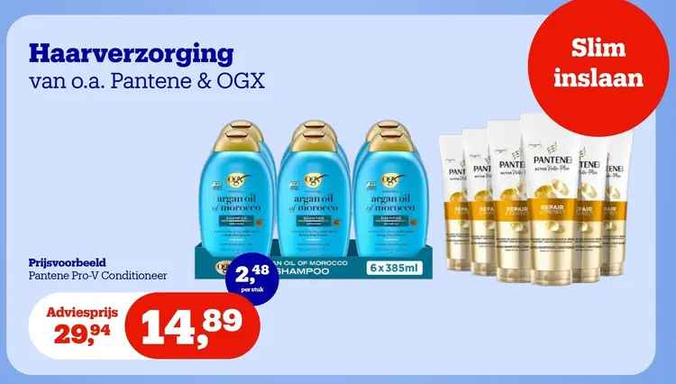 Promotie: Haarverzorging van o.a. Pantene & OGX