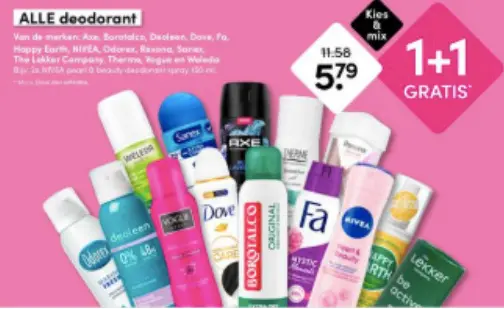 Aanbieding: ALLE deodorant