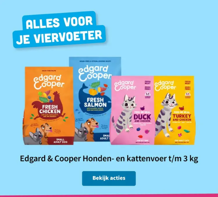 Aanbieding: Honden- en kattenvoer