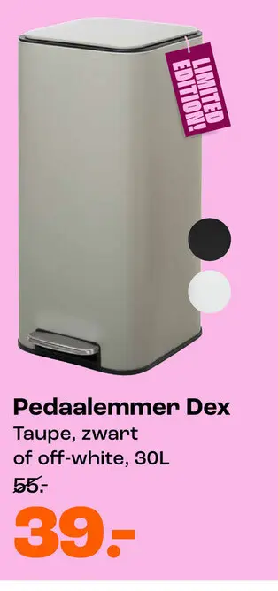 Aanbieding: Pedaalemmer Dex