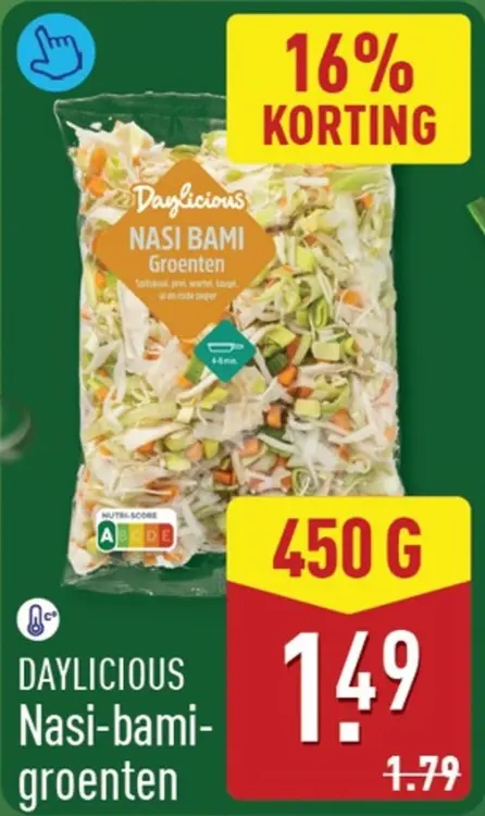 Aanbieding: Nasi-bamigroenten