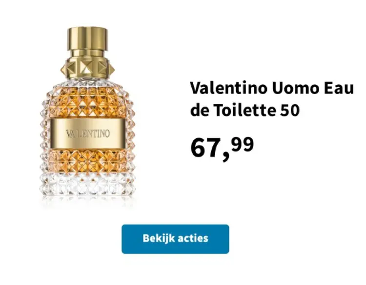 Aanbieding: Valentino Uomo Eau de Toilette