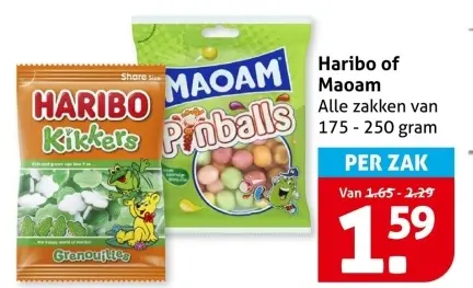Aanbieding: Haribo of Maoam