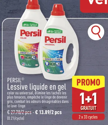Offre: Lessive liquide en gel