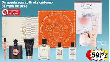 Offre: coffret cadeau parfum de luxe