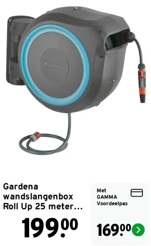 Aanbieding: wandslangenbox Roll Up