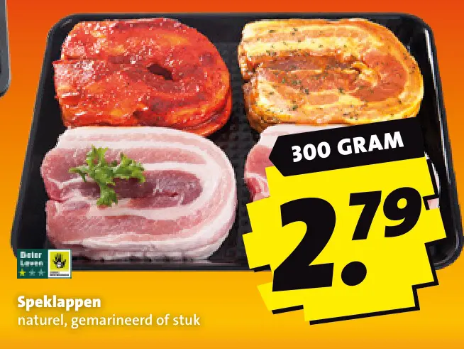 Aanbieding: Speklappen