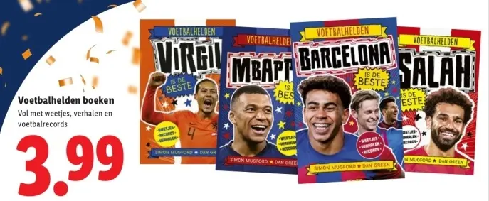 Aanbieding: Voetbalhelden boeken