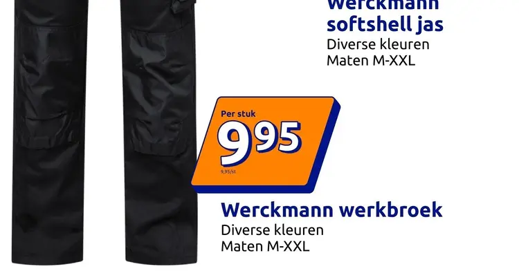 Aanbieding: Werckmann werkbroek
