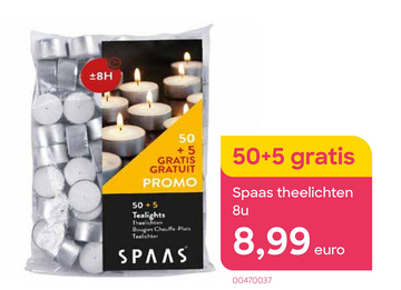 Aanbieding: Spaas theelichten