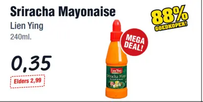 Aanbieding: Sriracha Mayonaise