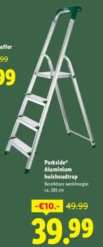 Aanbieding: Aluminium huishoudtrap