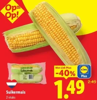 Aanbieding: Suikermais