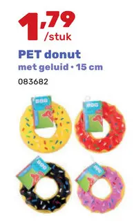 Promotie: PET donut