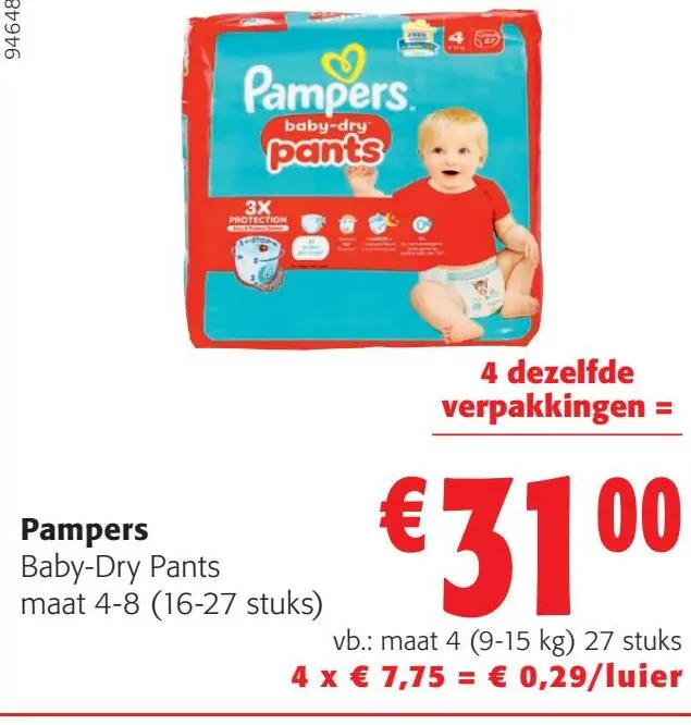 Aanbieding: Pampers