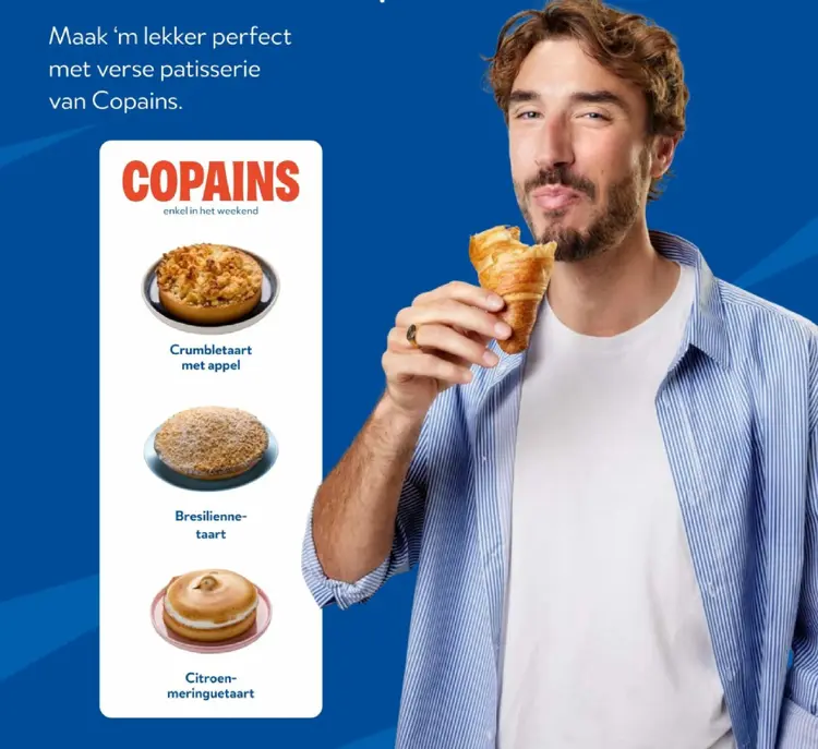 Promotie: Crumbletaart met appel, Bresilienne-taart, Ci