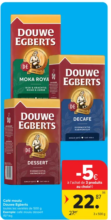 Offre: Café moulu