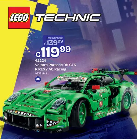 Offre: Voiture Porsche 911 GT3 R REXY AO Racing