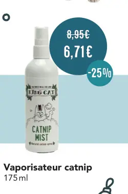 Offre: Vaporisateur catnip