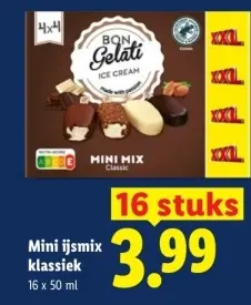 Aanbieding: Mini ijsmix klassiek