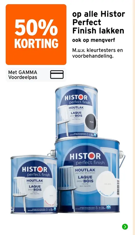Aanbieding: Histor Perfect Finish lakken