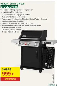 Offre: Weber - spirit epx-335