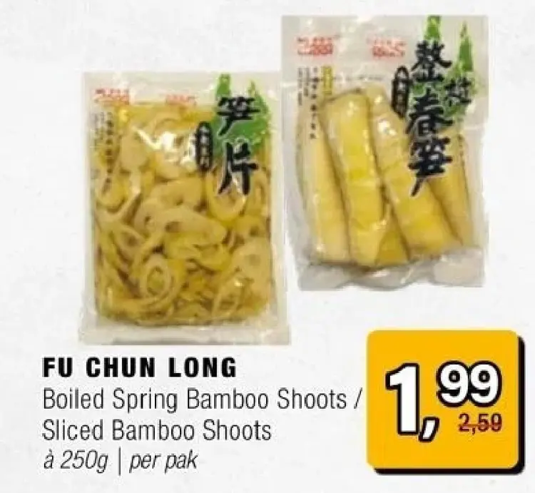 Aanbieding: Boiled Spring Bamboo Shoots
