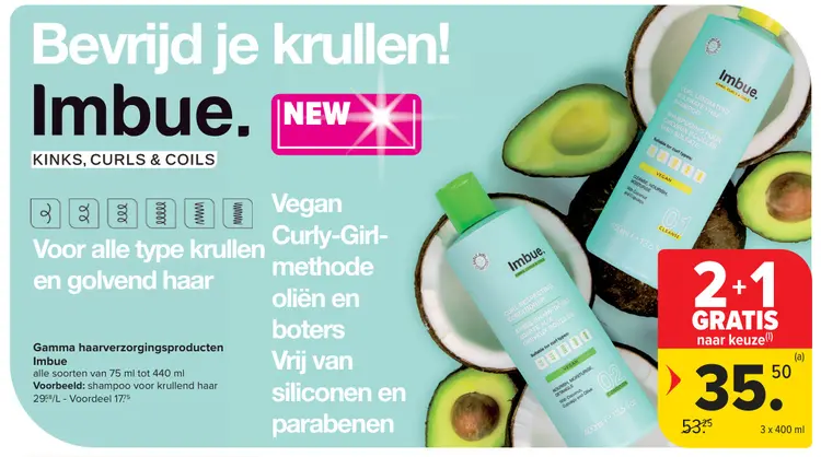 Promotie: Imbue haarverzorgingsproducten