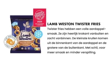 Aanbieding: Lamb Weston Twister Fries
