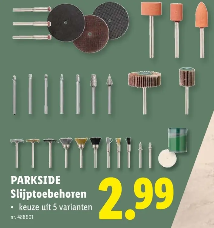 Promotie: Slijptoebehoren