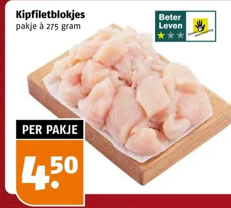 Aanbieding: Kipfiletblokjes