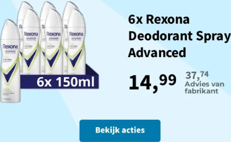 Promotie: Deodorant Spray Advanced
