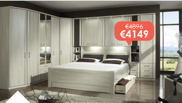 Aanbieding: SLAAPKAMER MET BRUGKAST