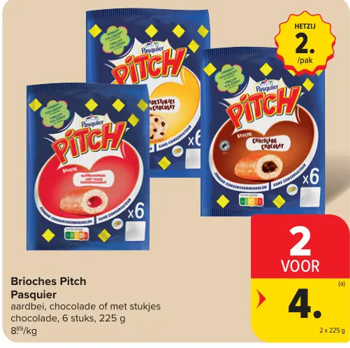 Promotie: Brioches Pitch