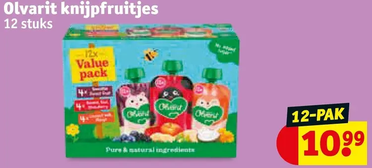 Promotie: Knijpfruitjes