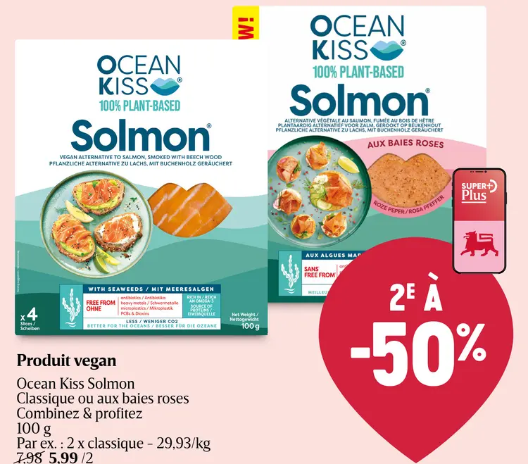Offre: Solmon Classique ou aux baies roses