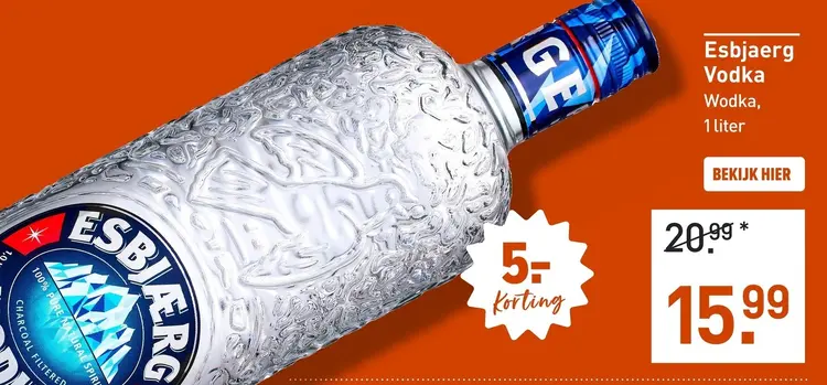 Aanbieding: Esbjaerg Vodka