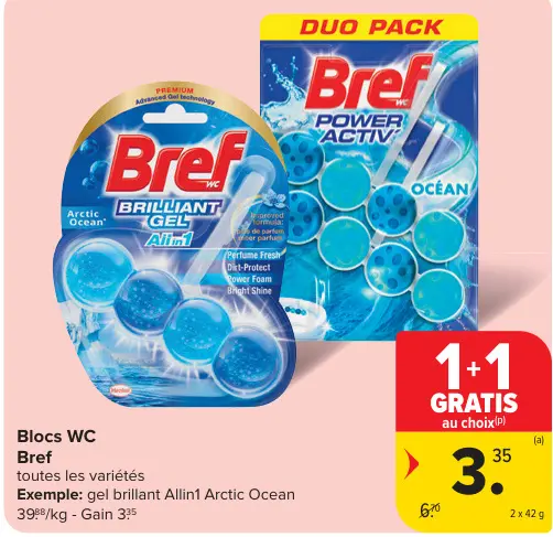 Offre: Blocs WC