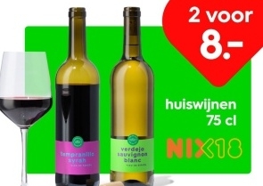 Aanbieding: huiswijnen