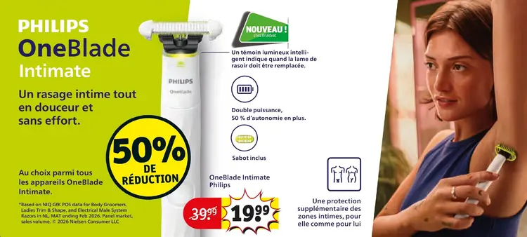 Offre: OneBlade Intimate