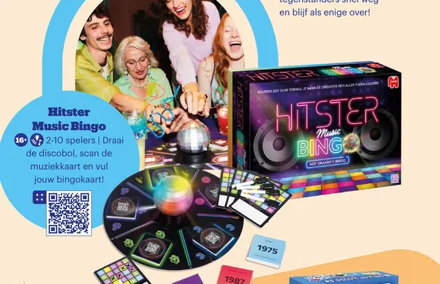 Aanbieding: Hitster Music Bingo