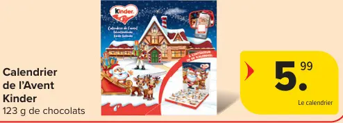 Offre: Calendrier de l'Avent