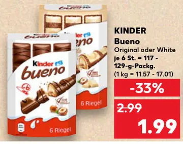 Aanbieding: KINDER Bueno