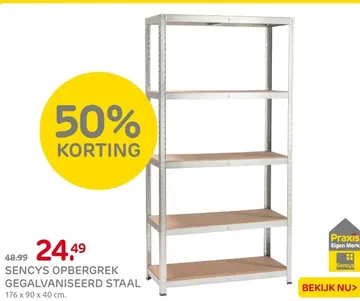 Aanbieding: Sencys opbergrek