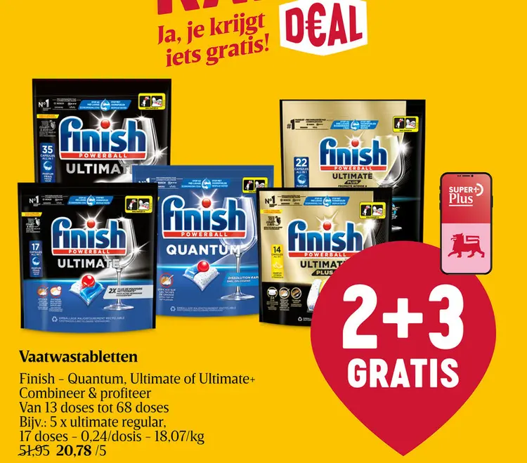 Promotie: Vaatwastabletten