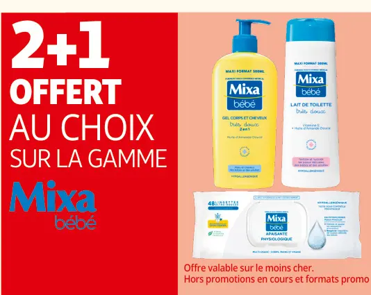 Promotie: Mixa bébé
