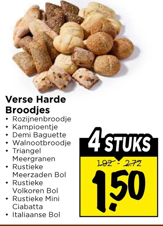 Verse Harde Broodjes