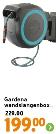 Aanbieding: Wandslangenbox 35 meter