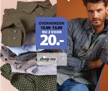 Aanbieding: Overhemden